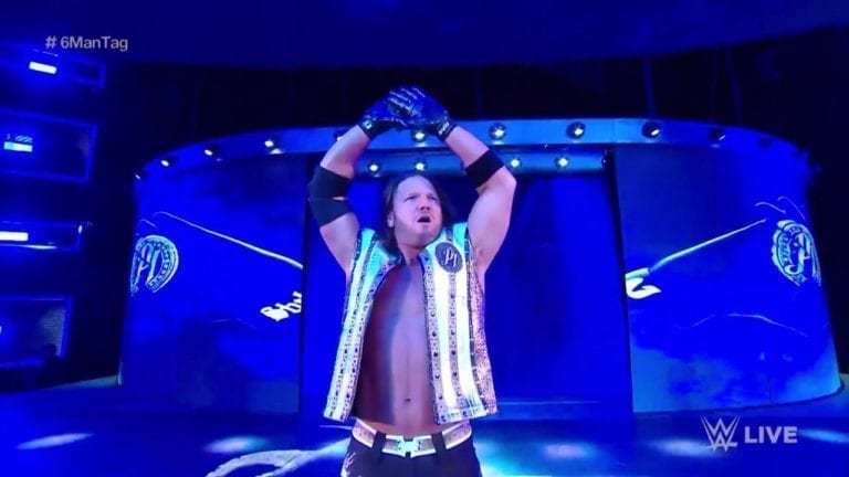 AJ Styles drafted to RAW in the Superstar Shakeup 2019
