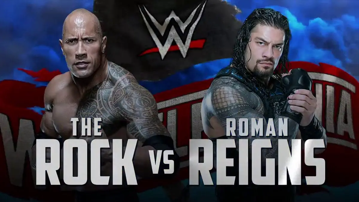 The Rock vs Roman Reigns WrestleMania 36, WrestleMania 36 Matches,