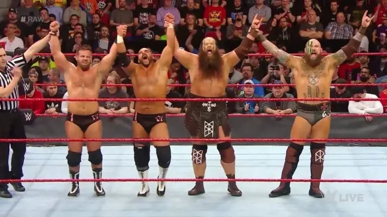 War Raiders name change to Viking Experience on their RAW Debut