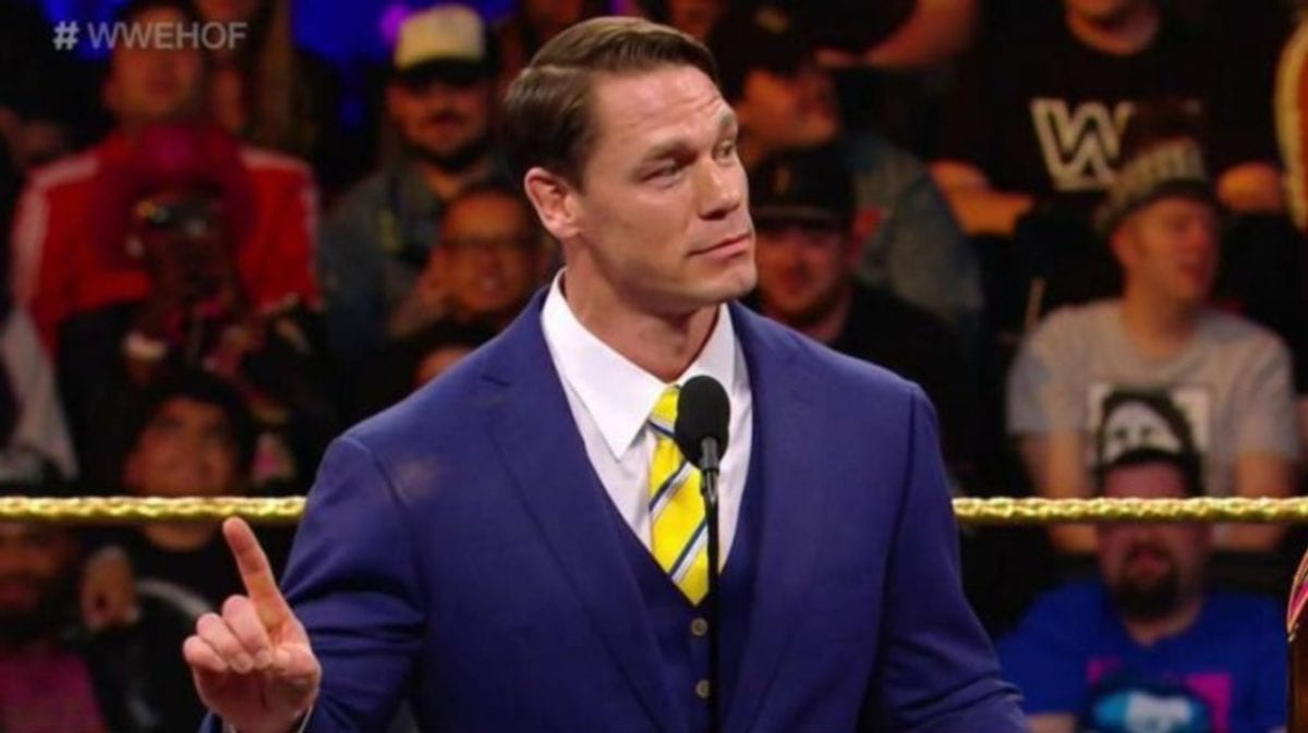 John Cena asked to face Angle at WWE Hall of Fame Ceremony ITN WWE