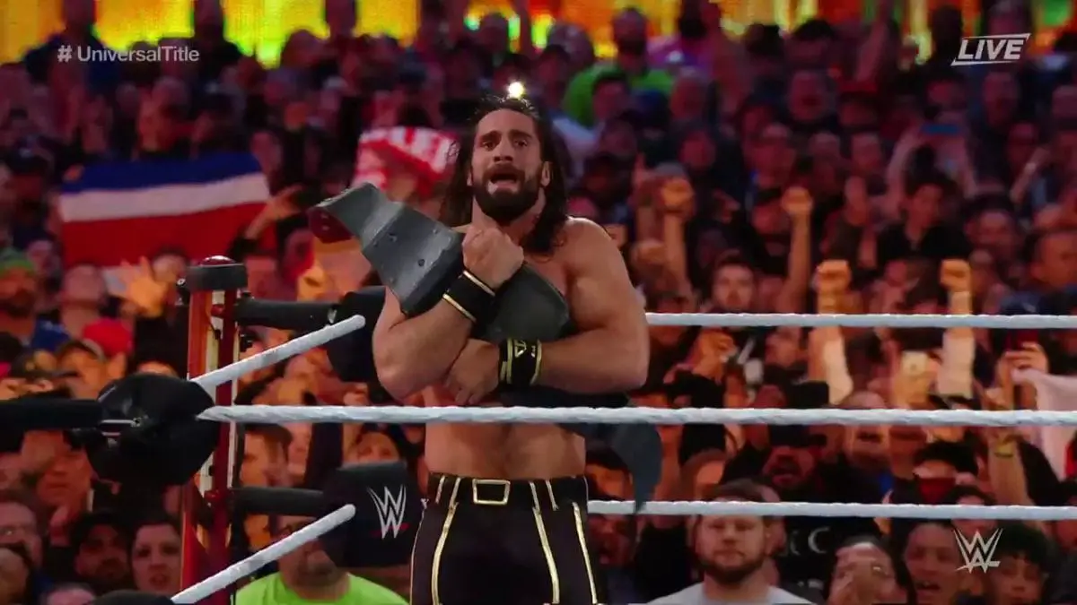 seth rollins become new universal champion, seth rollins defeat brock lesnar, seth rollings won universal championship