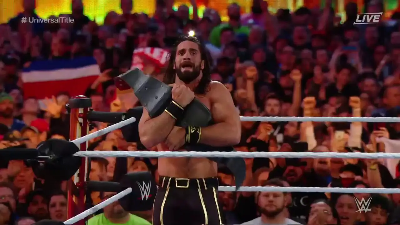 WrestleMania 35: Rollins Beats Lesnar to Win Universal Title