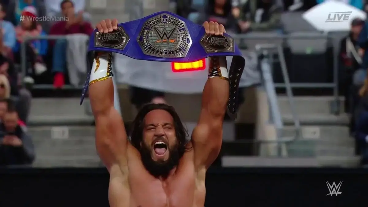 tony nese won Cruiserweight Championship at wrestlemania 35, tony nese wrestlemania 35, tony nese wrestlemania 2019