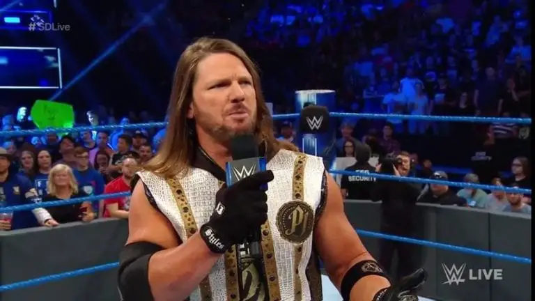 AJ Styles Reveals COVID-19 Positive Test