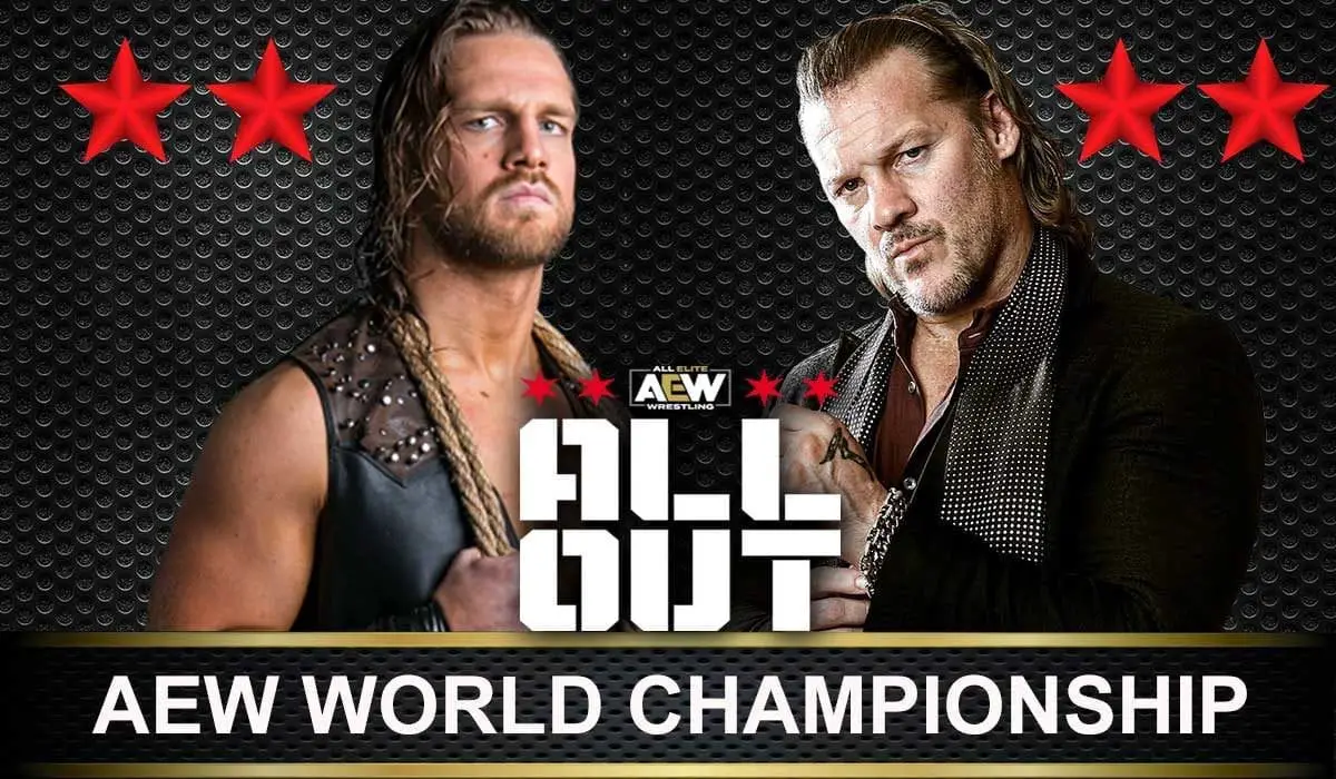 Chris Jericho vs Adam Page Aew World Championship All out, Aew First world Championship