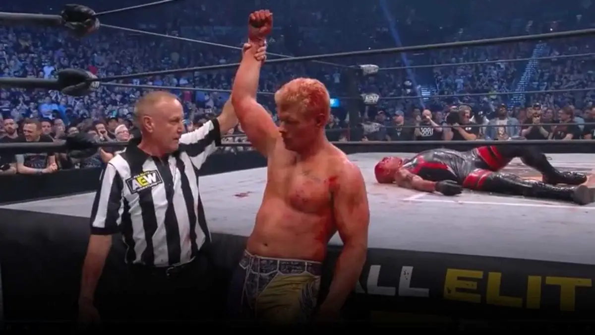 Cody Rhodes Beat Dustin Rhodes at Double Or Nothing