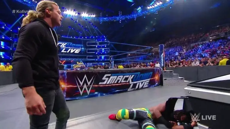 Dolph Ziggler return to WWE & assaulted Kofi Kingston