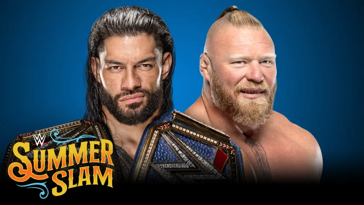 Roman Reigns vs Brock Lesnar Summerslam 2022