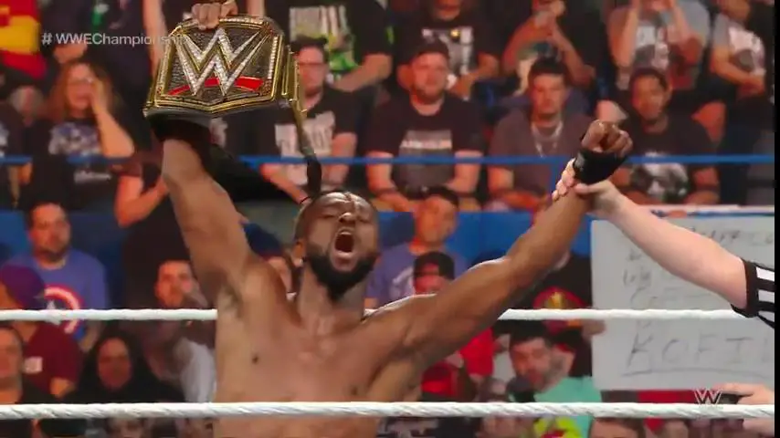 Kofi Kingston Retain WWE Championship at Money In The Bank 2019, Kofi Kingston Money In The Bank 2019