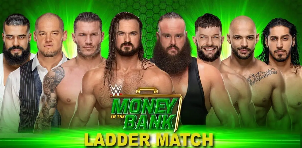 Men's Ladder Match Money In The Bank 2019, Money In The Bank 2019 Match card