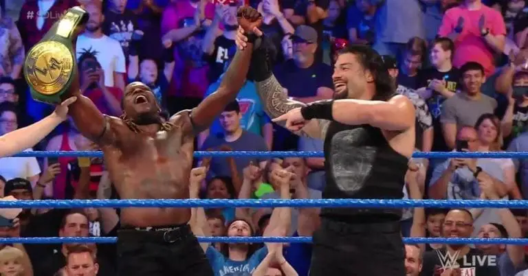 Roman Reigns assists R-Truth to regain 24/7 Championship