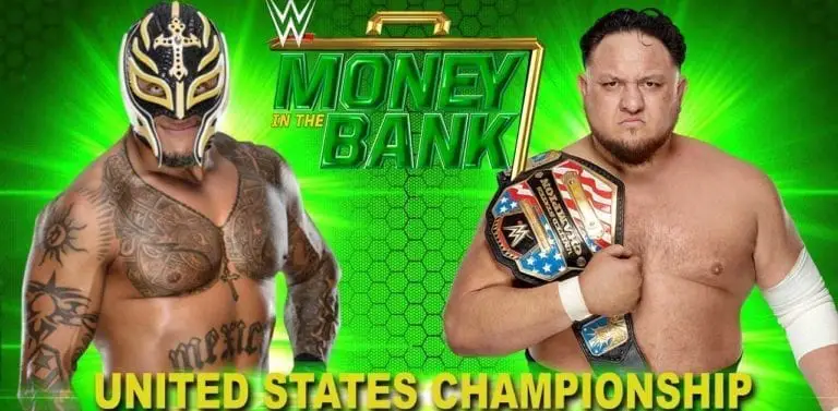 Samoa Joe vs Rey Mysterio for US Title at MITB 2019