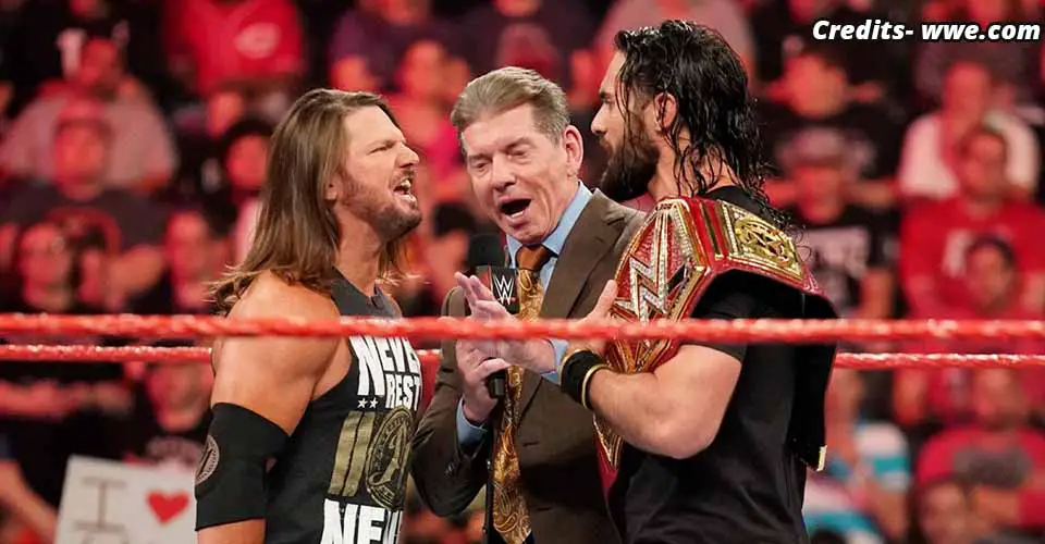 Seth Rollins AJ Styles RAW 6 May 2019