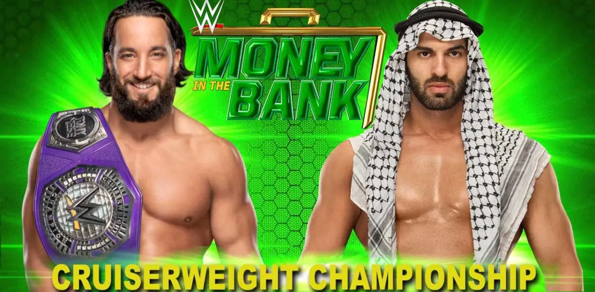 Tony Nese vs Ariya Daivari Money In The Bank 2019, Tony Nese vs Ariya Daivari Cruiserweight Championship Money In The Bank 2019