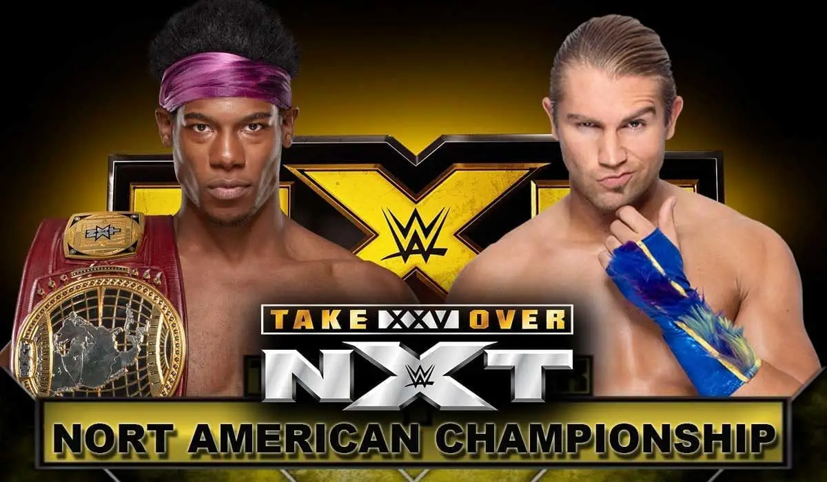 Velveteen Dream vs Tyler Breeze NXT North American Championship NXT Takeover: Bridgeport
