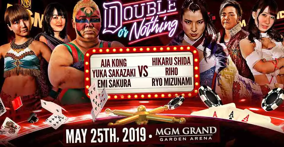 Women Tag Team Match Double Or Nothing