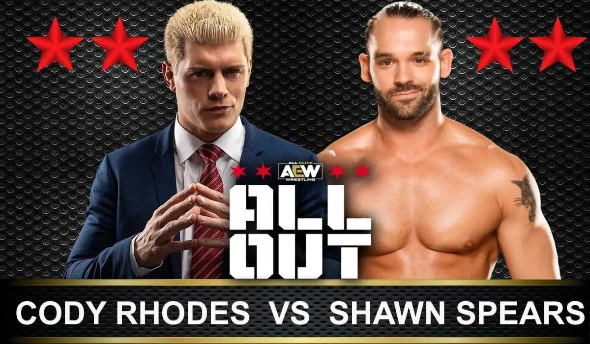 Cody Rhodes vs Shawn Spears AEW All Out 2019