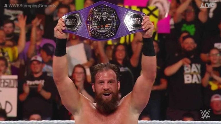 Drew Gulak Becomes WWE Cruiserweight Champion at Stomping Grounds