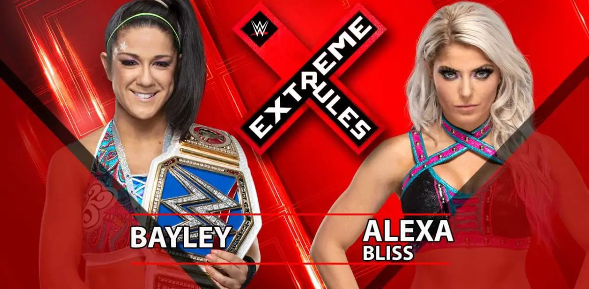 Bayley vs Alexa Bliss SmackDown Women's Championship Extreme Rules 2019