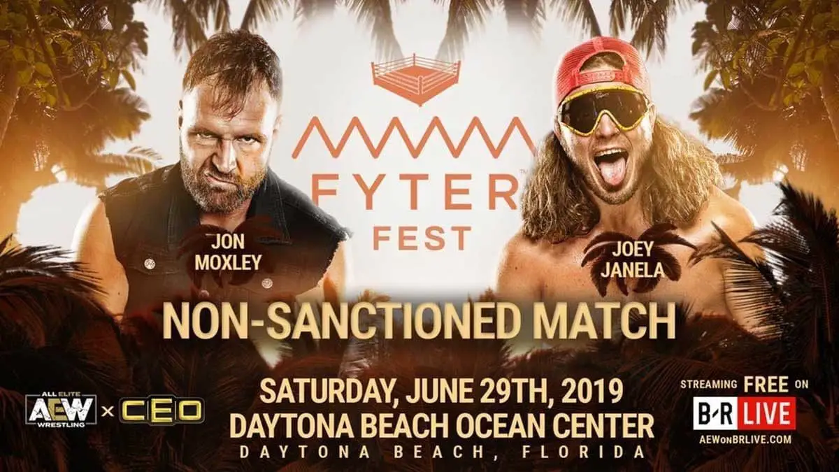 Jon Moxley vs Jeoy Janela Non Sanctioned Match Fyter fest