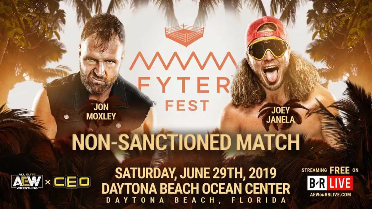 Jon Moxley vs Joey Janela is Non-Sanctioned Match Now