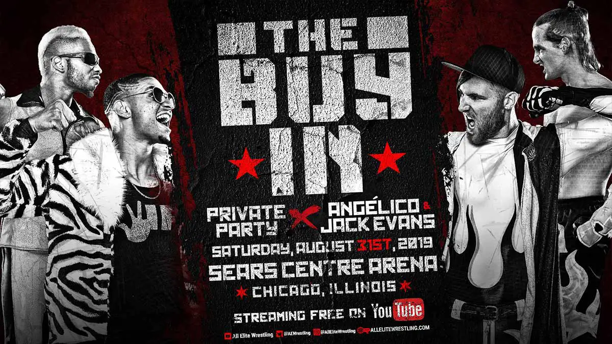 Private Party vs Angelico & Jack Evans All Out 2019