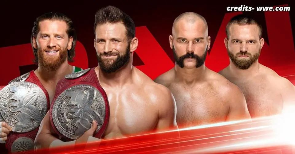 RAW Tag Team Championship Match 10 June 2019