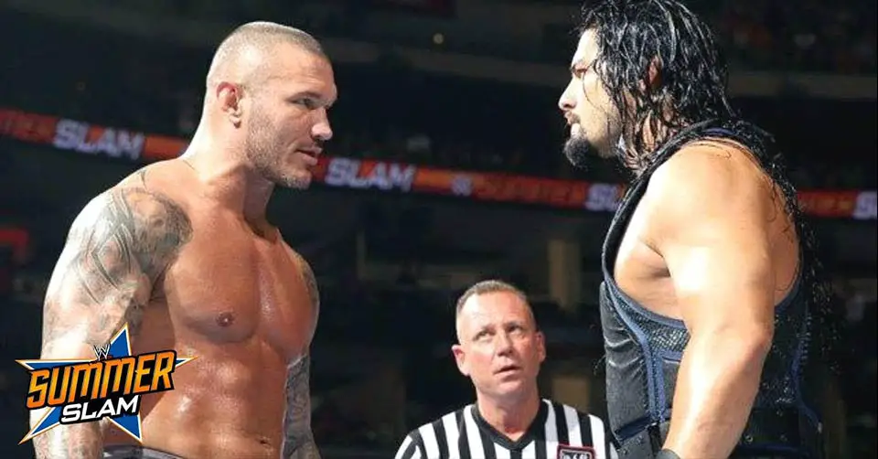 Roman Reigns vs Randy Orton Summer Slam