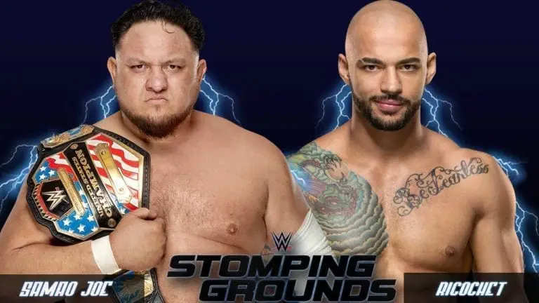 Ricochet to face Samoa Joe for US Title at Stomping Grounds