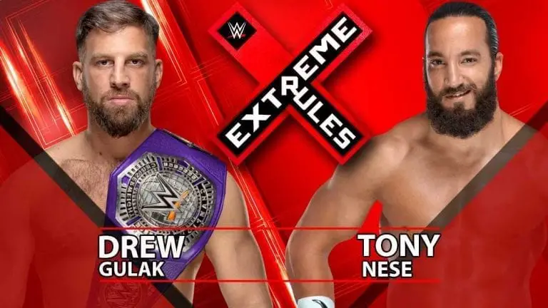 Tony Nese Gets Cruiserweight Title Match At Extreme Rules