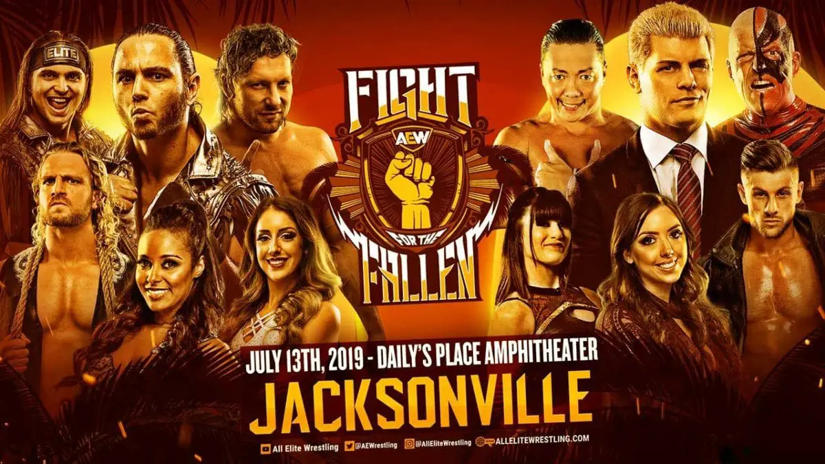 AEW Fight for the Fallen 2019 Live Results