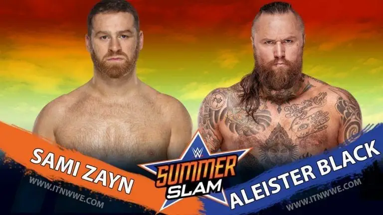 Aleister Black Vs Sami Zayn SummerSlam 2019