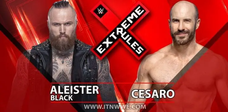 Aleister Black vs Cesaro Extreme Rules 2019