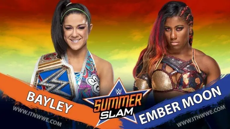 Bayley-Ember Moon SmackDown Women’s Championship Match Set for SummerSlam
