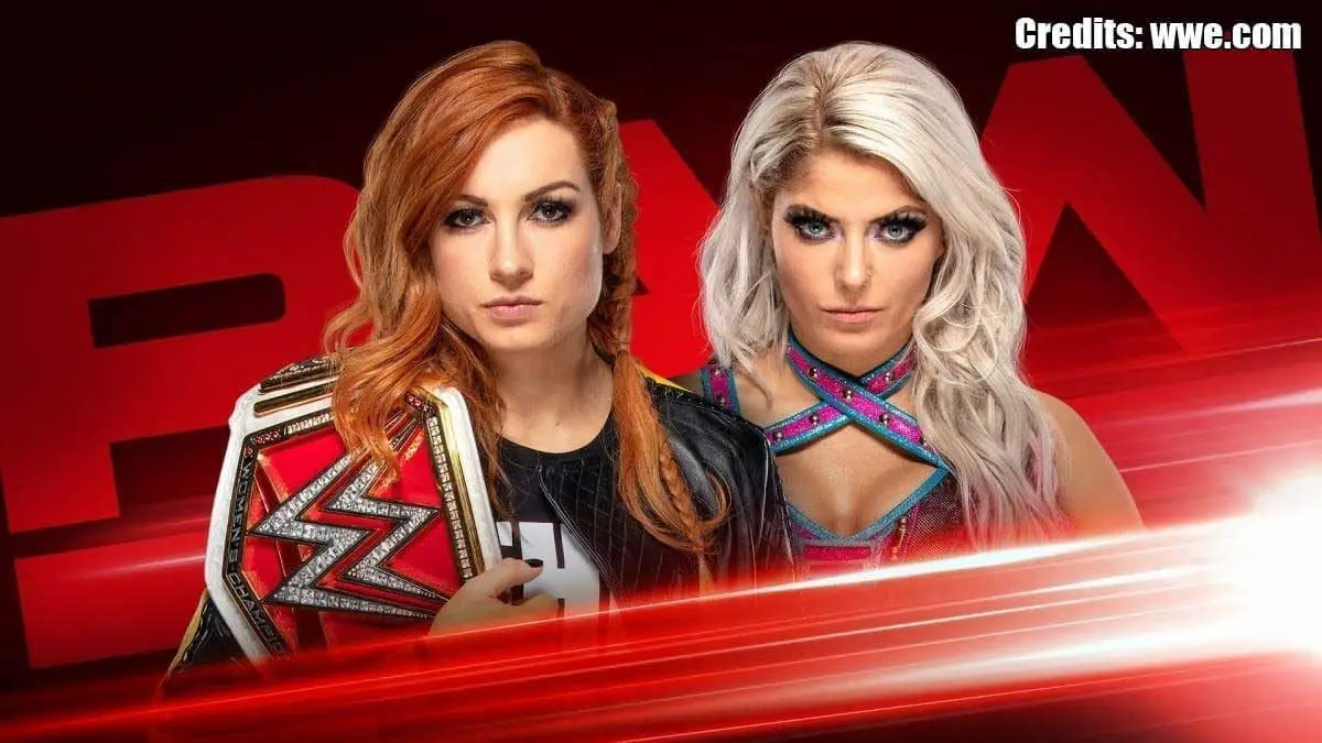 Becky Lynch vs Alexa Bliss RAW 29 July 2019