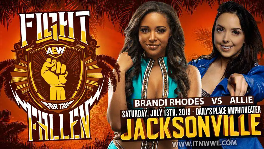 Brandi Rhodes vs Allie AEW Fight for the Fallen 2019
