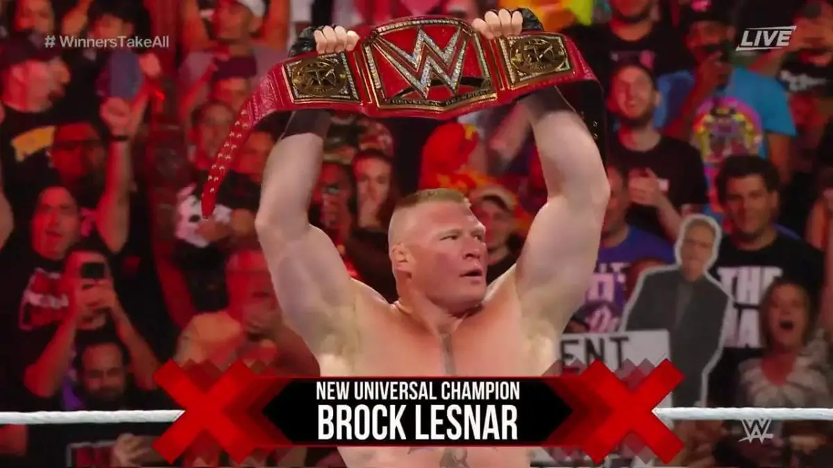 Brock Lesnar Universal Champion Extreme Rules 2019
