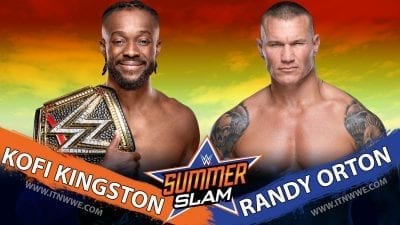 Kofi Kingston vs Randy Orton WWE Championship SummerSlam 2019