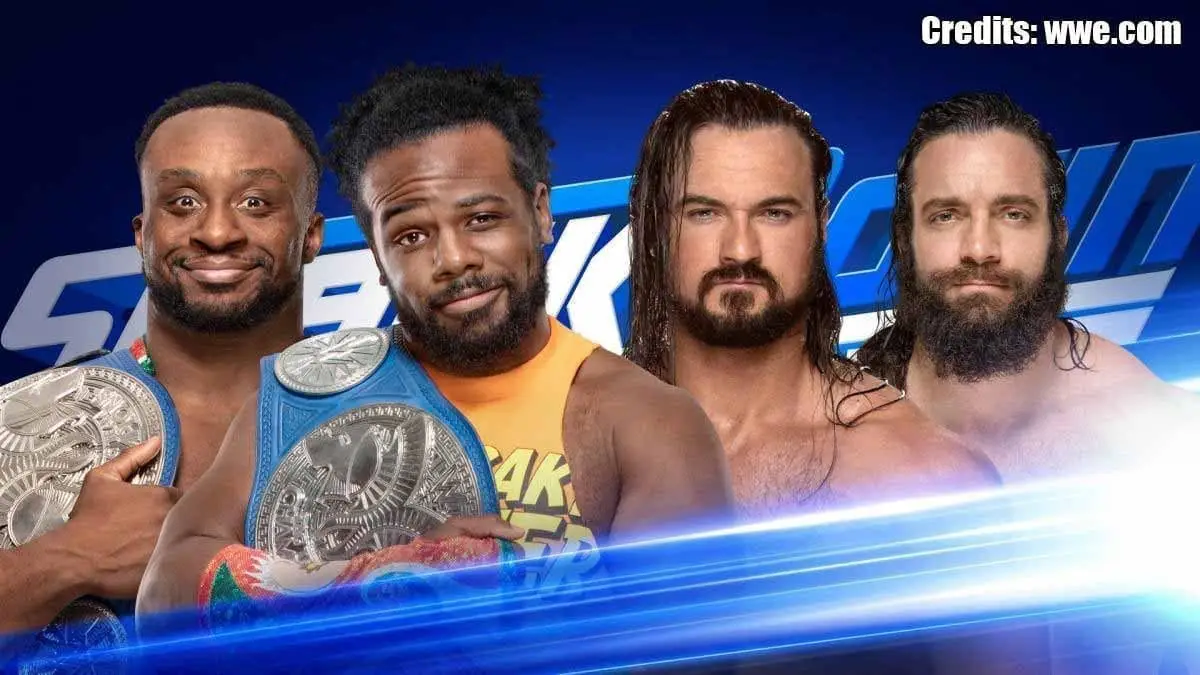 New Day vs Drew McIntyre & Elias SmackDown 30 July 2019