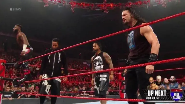 RAW Ended with an All Out 8 Men Brawl