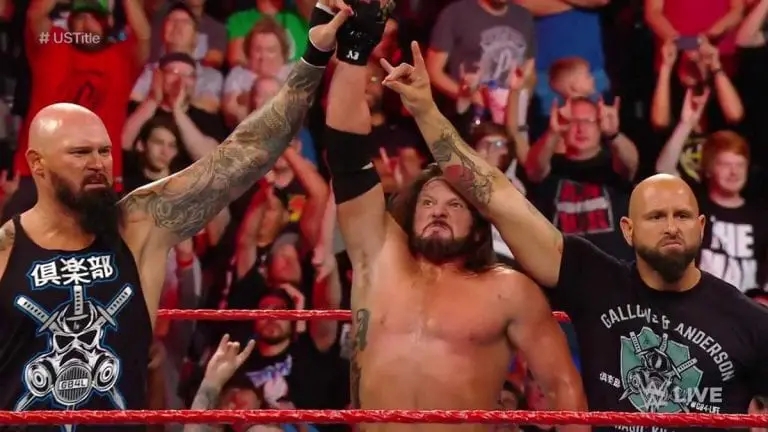 The Club Reunited on RAW as Heel Faction