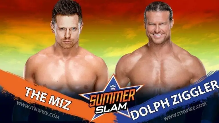 The Miz vs Dolph Ziggler Made Official for SummerSlam 2019