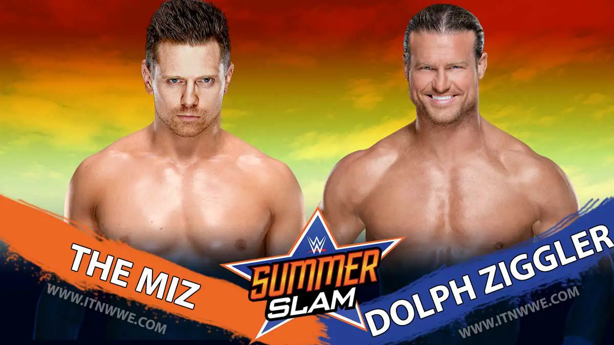 The Miz vs Dolph Ziggler Made Official for SummerSlam 2019