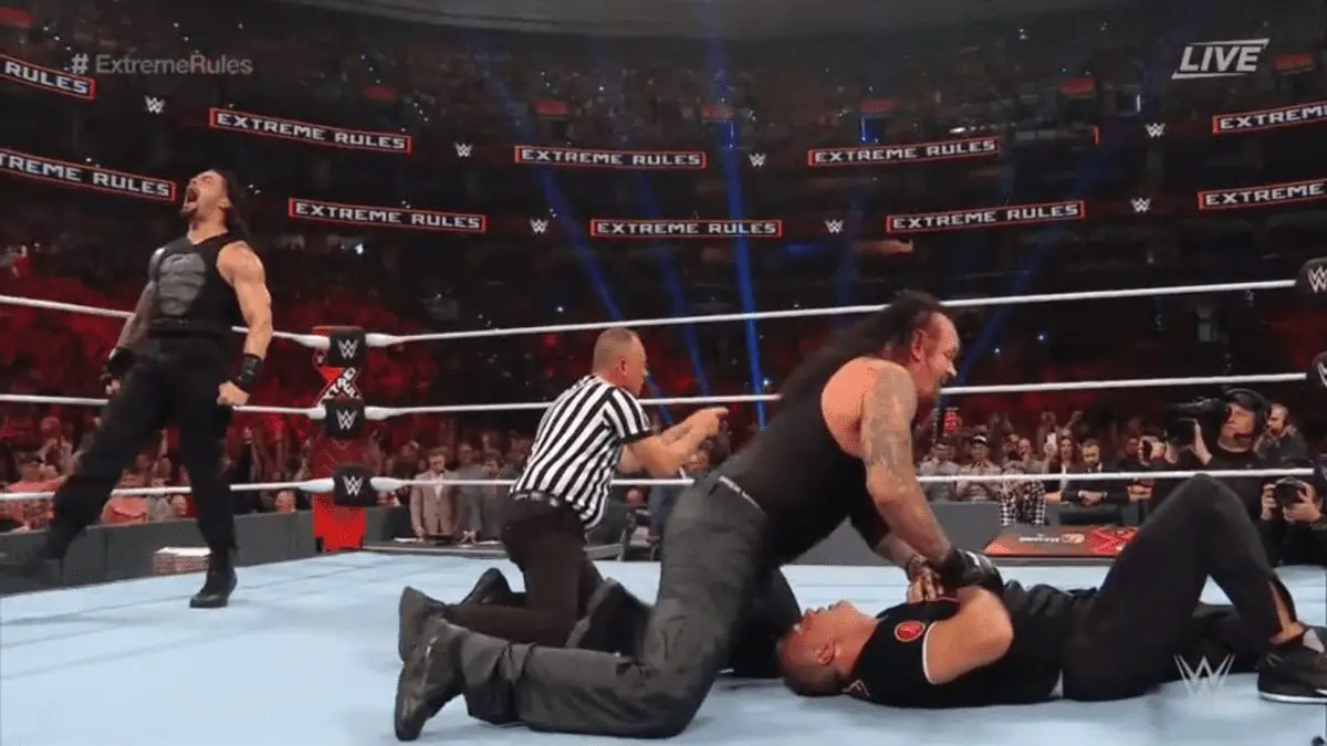 The Undertaker & Roman Reigns Extreme Rules 2019