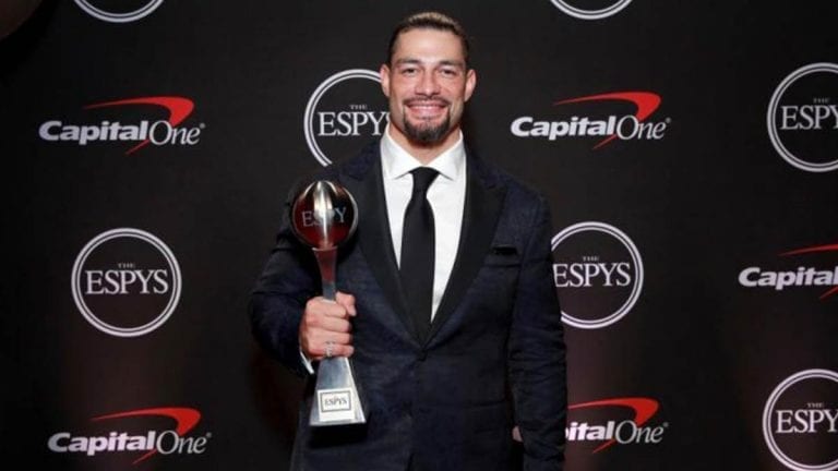 Roman Reigns Wins Best WWE Moment Award at ESPYS 2019