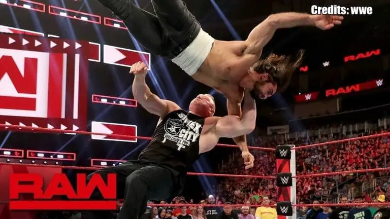 Seth Rollins Handed Another Beatdown from Brock Lesnar