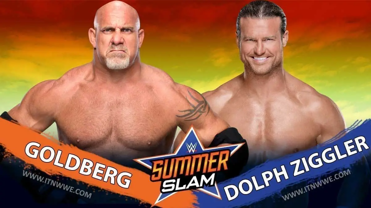 Goldberg vs Dolph Ziggler SummerSlam 2019