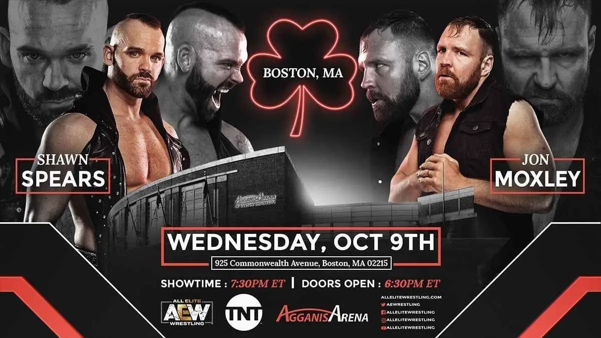 Jon Moxley vs Shawn Spears AEW TV Show 9 October 2019