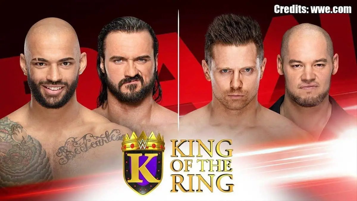 King of the Ring Matches RAW 26 August 2019