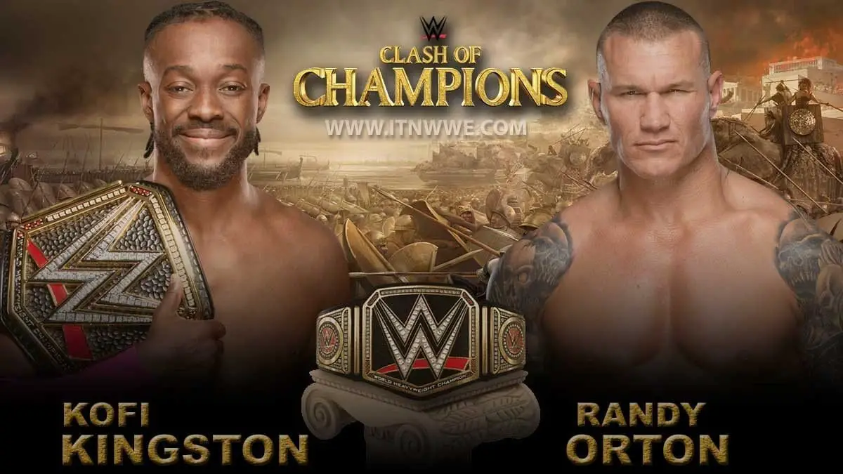 Kofi Kingston vs Randy Orton WWE Championship WWE Clash of Champions 2019